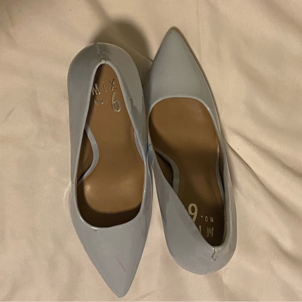Sky blue Mix 6 heels